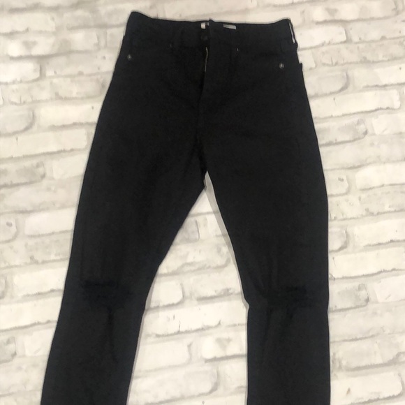 Topshop Jamie black skinny jeans - Picture 1 of 6